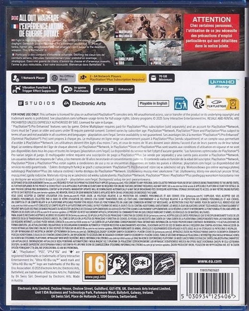Battlefield 6 - PS5 (B Grade) (Genbrug)